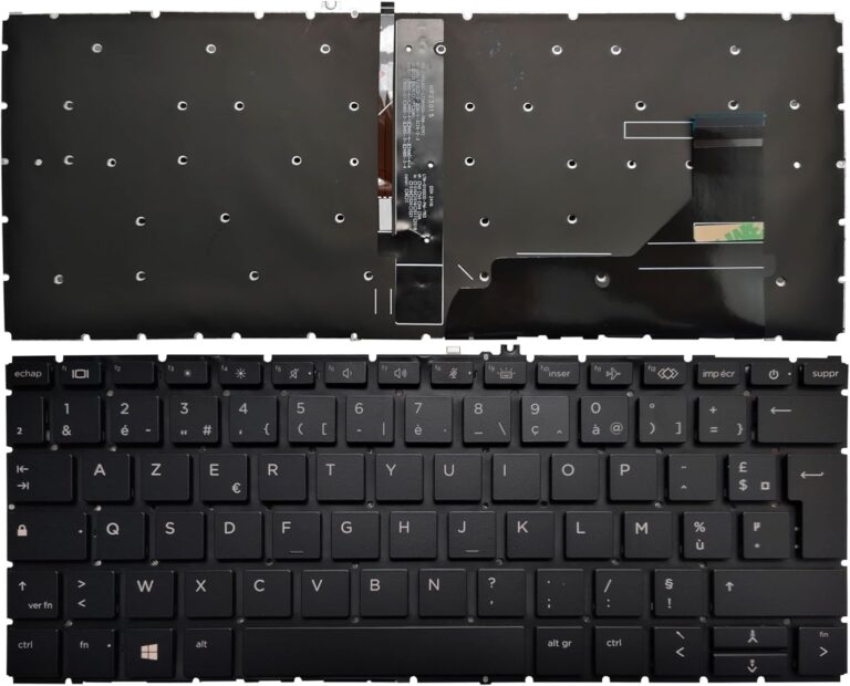 Clavier rétroéclairé pour HP EliteBook 830 G7 / 830 G8 / 835 G7 / 835 G8 / 730 G7 / 730 G8 / 735 G7 / 735 G8 HSN-I37C I43C I36C I39C L85737-051 Backlit Keyboard