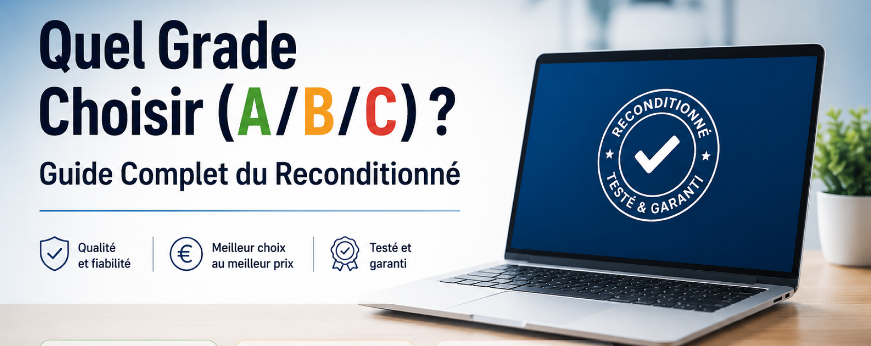 Quel Grade Choisir (A/B/C) ? Guide Complet du Reconditionné